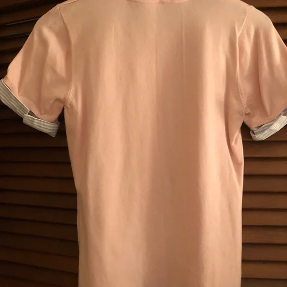Old Money aesthetic top baby pink size Medium - Picture 5 of 5